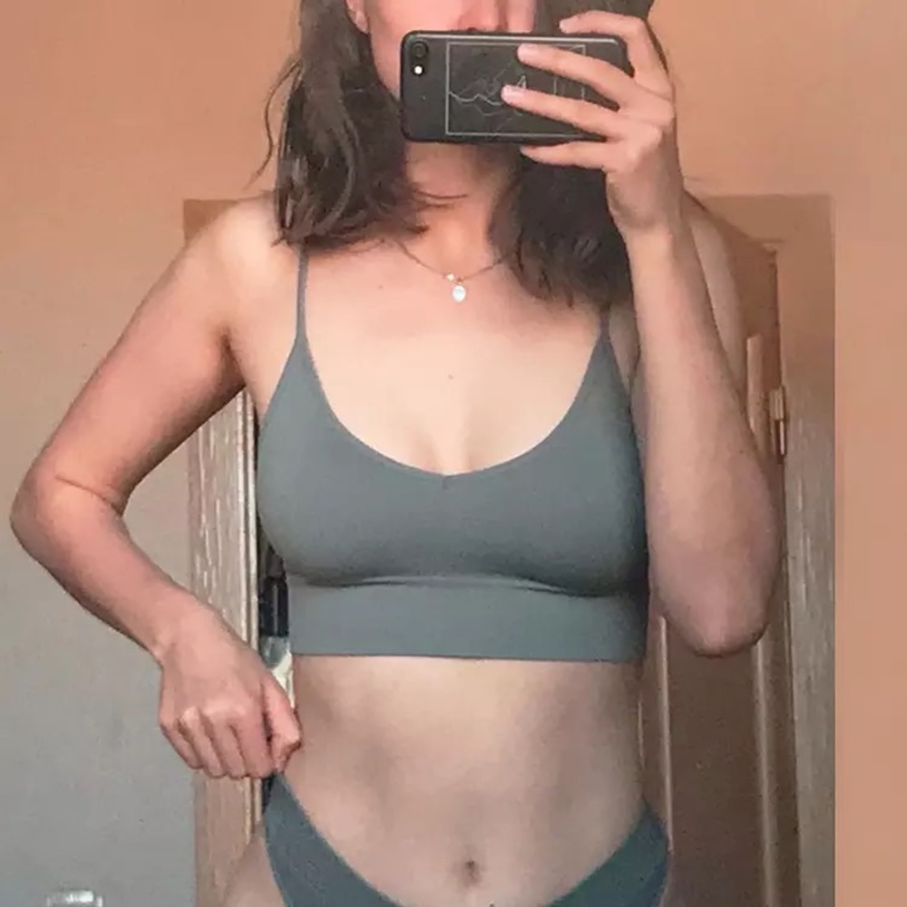 Ribbed Low Back Bralette